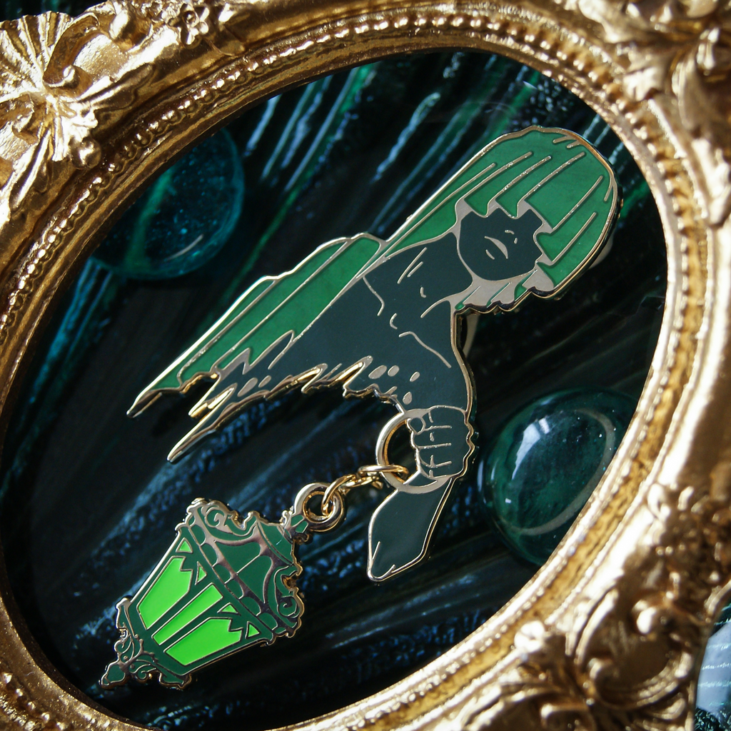 Lantern Bearer in Green - B GRADE