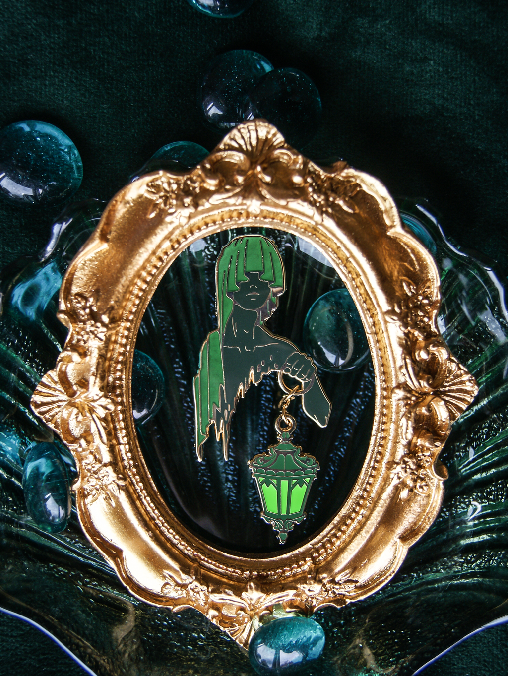 Lantern Bearer in Green - B GRADE