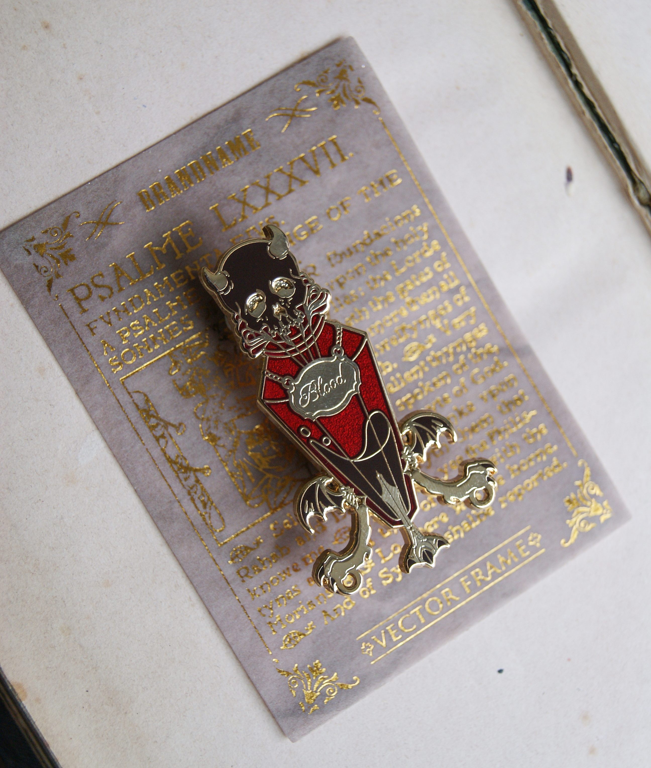 Vial in Red - B GRADE